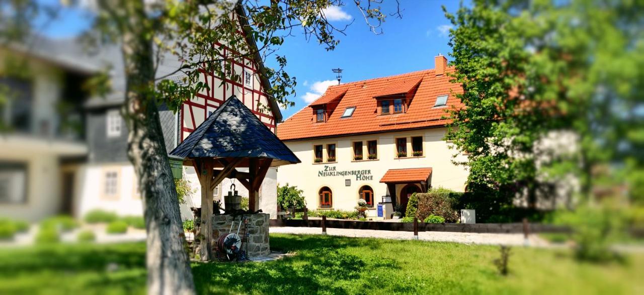 Hotel Neue Hoehe Klingenberg Bagian luar foto